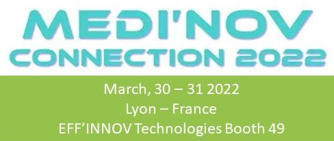 Featured image for “Nous serons présents à MEDI’NOV (MedTech) les 30 et 31 Mars à Lyon”